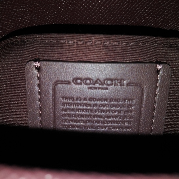 NWT COACH MINI CITY ZIP TOTE HANDBAG  PURSE - Picture 7 of 10